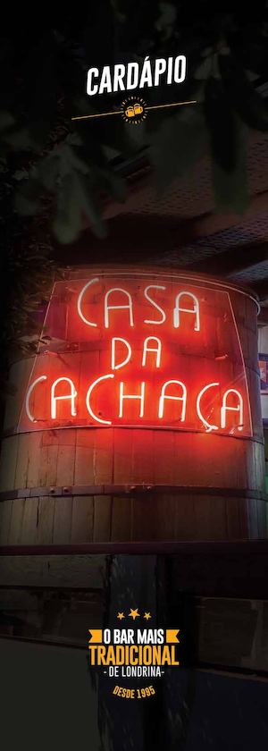Cardapio Casa Da Cachaca