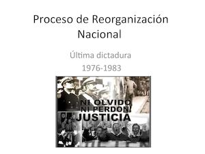 Proceso De Reorganización