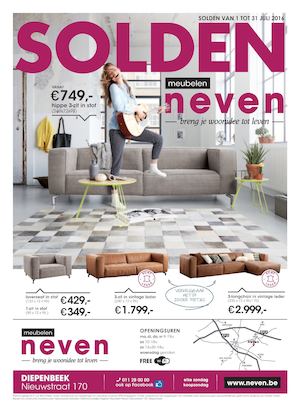 Meubelen Neven Soldenkrant juni 2016