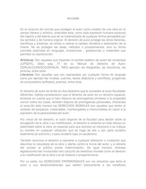 Reflexión