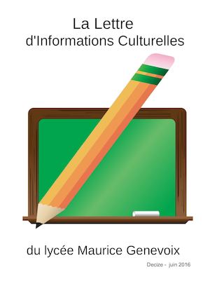 Lettre d'Informations Culturelles - juin 2016