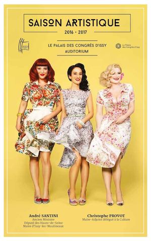 Saison artistique à l'Auditorium et au Palais des Congrès d'Issy