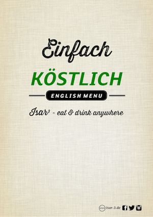 ISAR³ menu english
