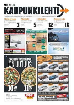 Mikkelin Kaupunkilehti 26/2016