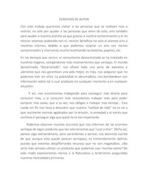 Derechos De Autor