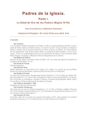 Padres De La Iglesia 01