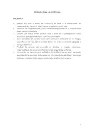Conducción a la defensiva