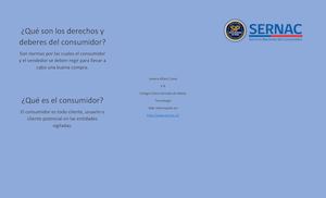 Qué son los derechos y deberes del consumidor