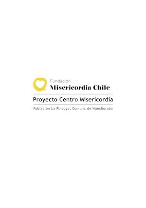 Proyecto Centro Misericordia