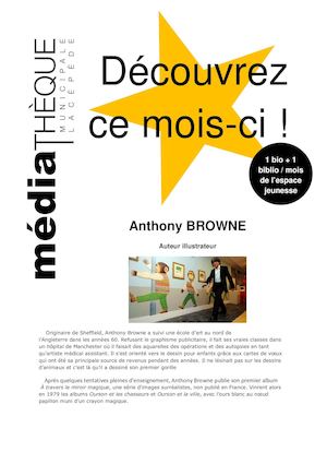 Découvrez Ce Mois Ci Anthony Browne