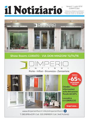 il Notiziario - Corato - 1 Luglio 2016