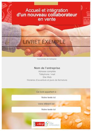 Livret Accueil EXEMPLE