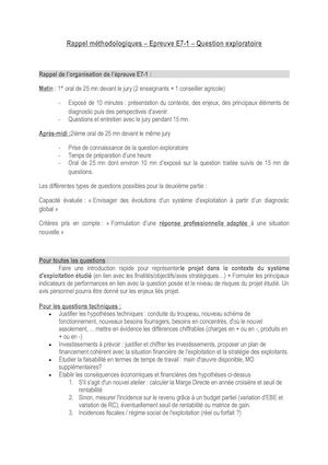 Rappels Méthodo Question Exploratoire 2