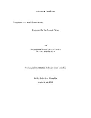 Planaecion  ayer, hoy y mañana, etapas de la vida y periodo historico del renacimiento
