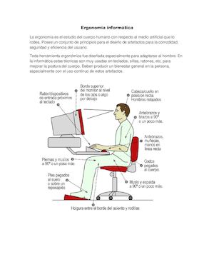 Ergonomía Informática