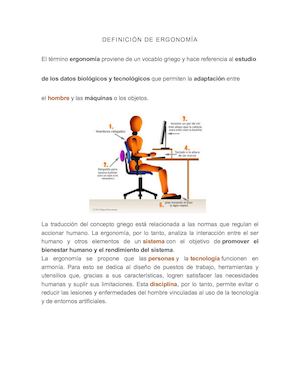 Ergonomía