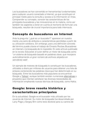 Buscadores En Internet