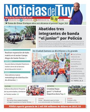 Noticias Del Tuy Edición Impresa 4 De Julio