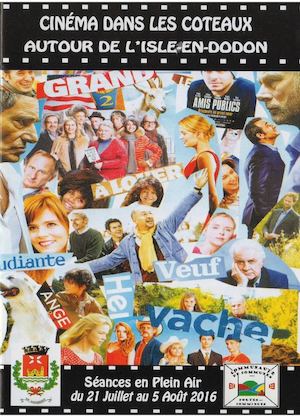 Programme cinéma dans les coteaux