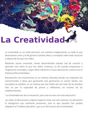 La Creatividad