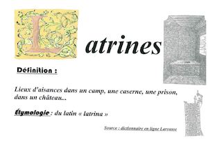 Abécédaire Médiéval De L à Z