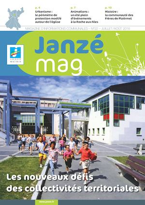 Janze Mag n°22 / Juillet Août 2016