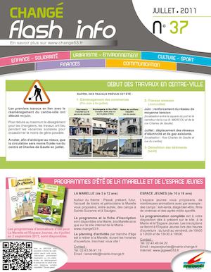 Flash info juillet 2011