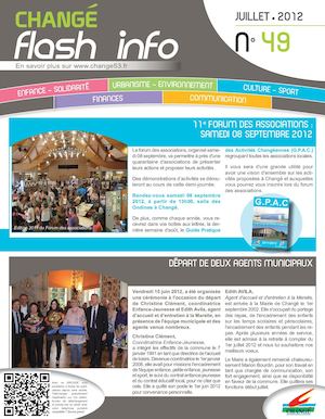 Flash info Juillet 2012