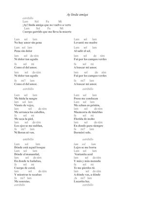 Ay Linda Amiga Completo