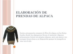 Elaboracion De Prendas