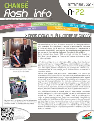 Flash info septembre 2014