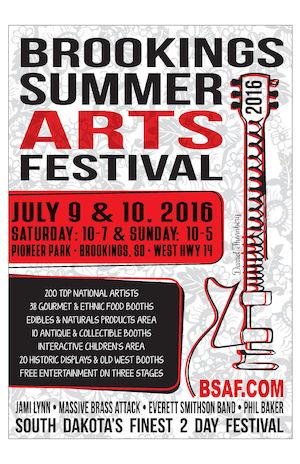 Brookings Summer Arts Festival Program 2016