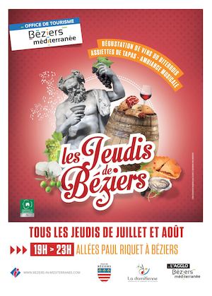 Affiche Jeudis de Béziers
