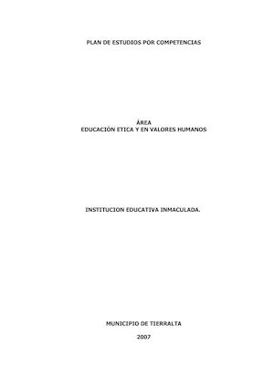 Etica Inmaculada