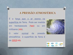 A Pressão Atmosférica