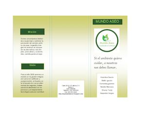 folleto