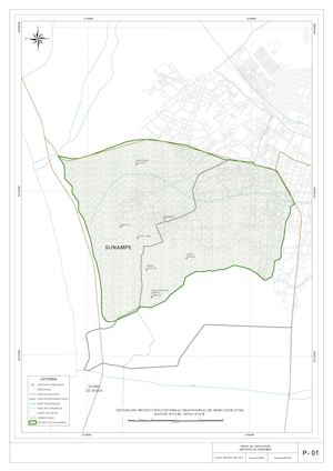 PLANO DE SUNAMPE - CHINCHA - PERU