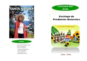 Catálogo Santa Natura - Mes Julio