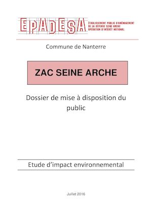 ZAC SEINE ARCHE-Etude d'impact-Résumé non technique