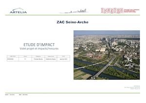 ZAC SEINE ARCHE-Etude d'impact-Projet et impacts