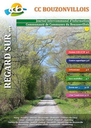 Journal Communautaire Communauté de Communes du Bouzonvillois numéro 7 2016