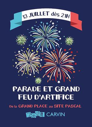 Fête Nationale - Feu d'artifice & parade