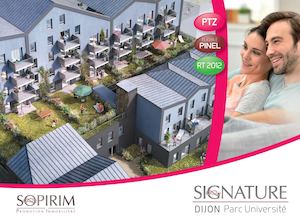 PLAQUETTE COMMERCIALE DIJON - RÉSIDENCE "SIGNATURE"