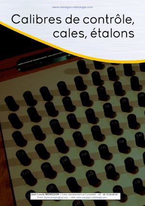 Tsm Catalogue 2016 3 Calibre, Cales , Piges , Tampons lisses et filetés