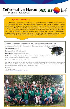 1ª Informativo Sesi/Marau