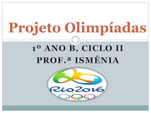 Projeto Olimpíadas