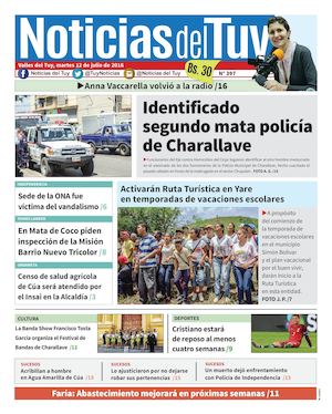 Noticias Del Tuy Edición Impresa 12 De Julio