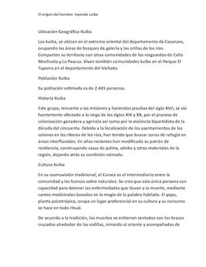 Comunidad Indigena Cuiba