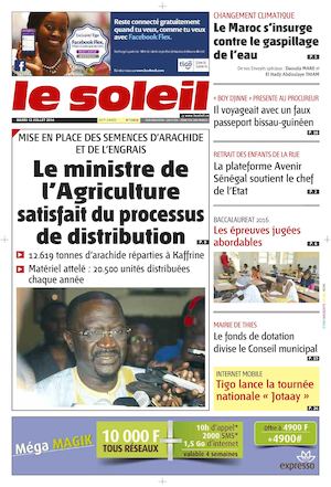 Edition Du 12 Juillet 2016