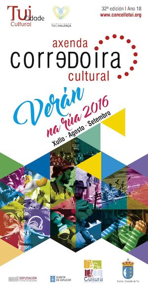 Axenda corredoira cultural Concello de Tui 2016